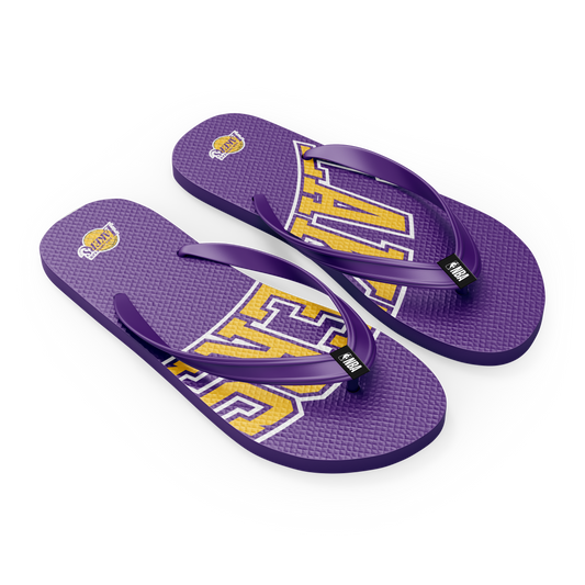 Sandalia NBA Lakers My name Morado