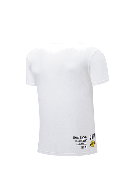 Teen Polera NBA Lakers Run Blanco