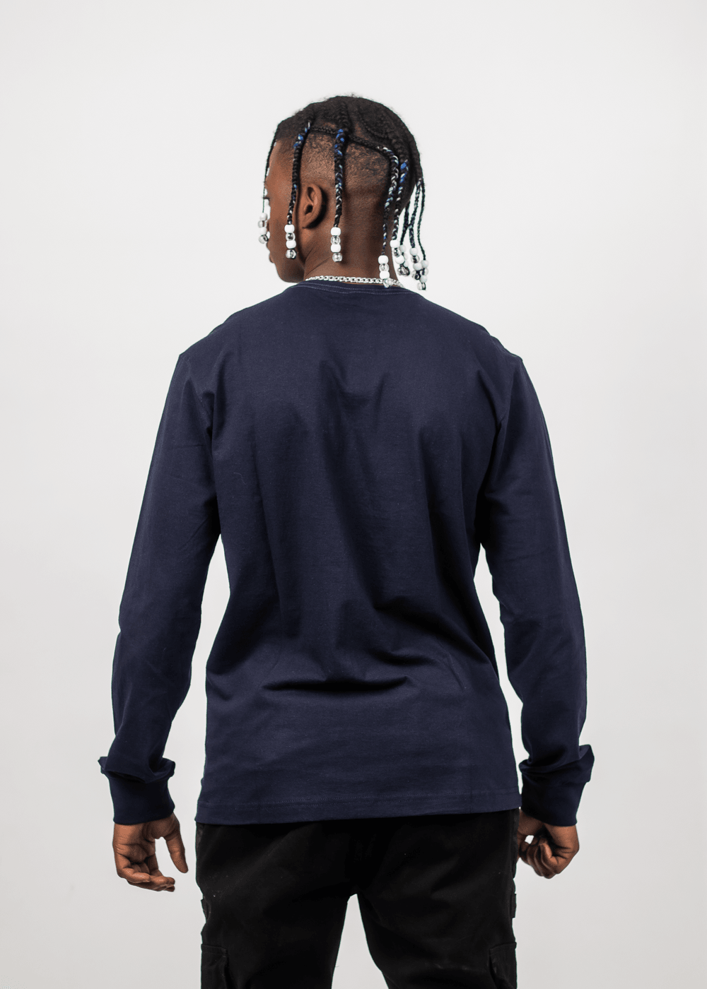 Polera ML Hope Azul Marino Gangster - Gangster