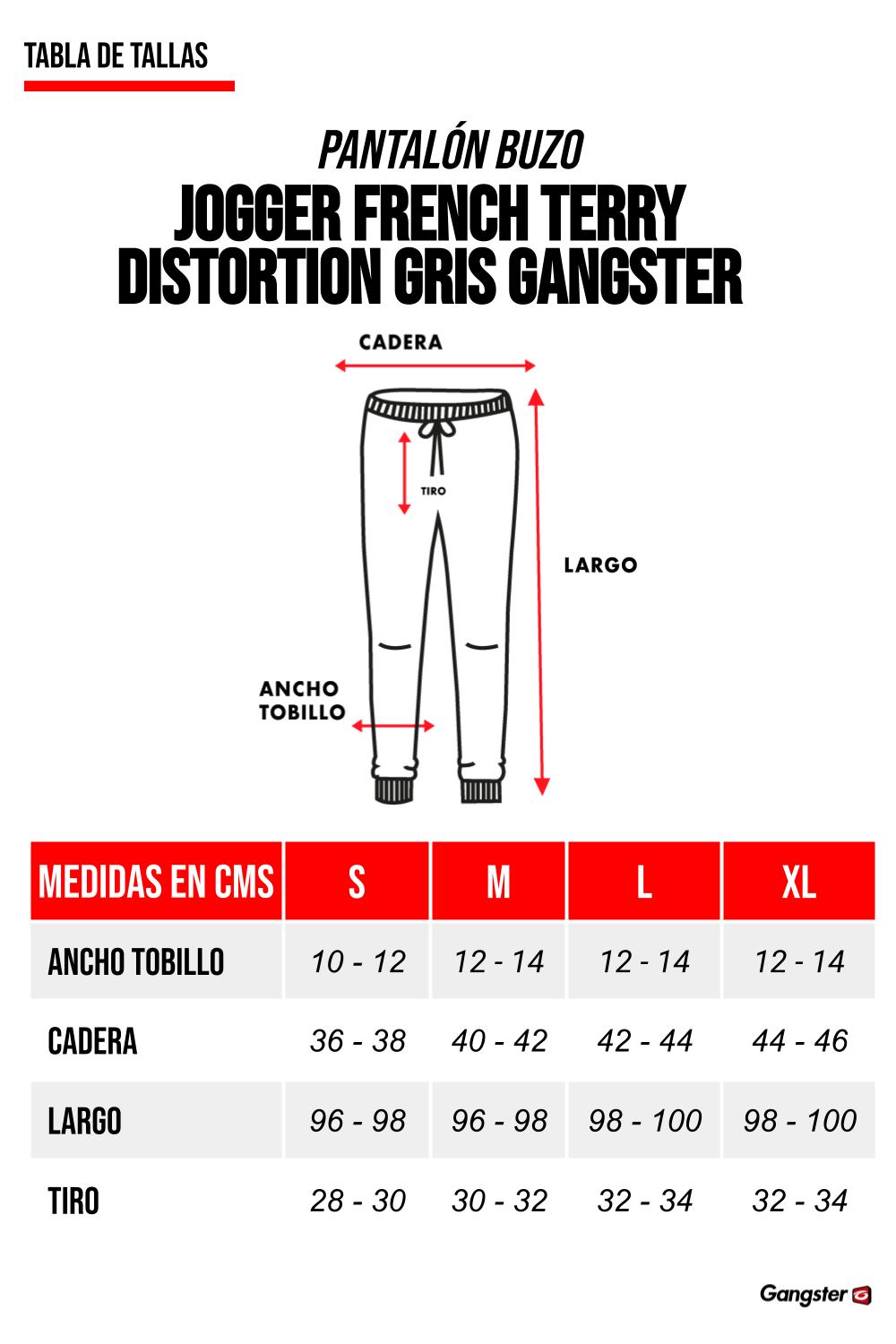Buzo Distortion Gris Gangster