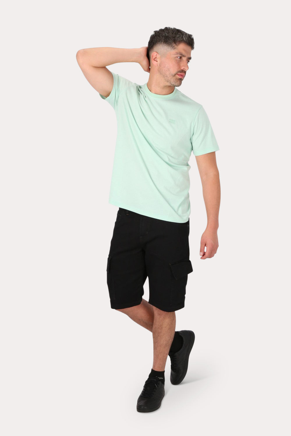 Polera Mc Básica Classic Verde Gangster
