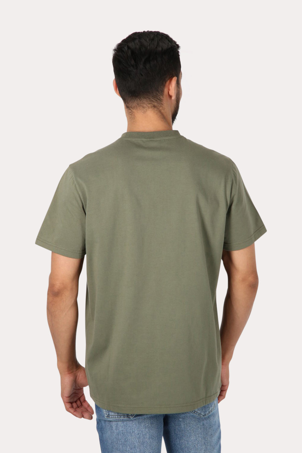Polera Mc Básica Maragogi Verde Gangster
