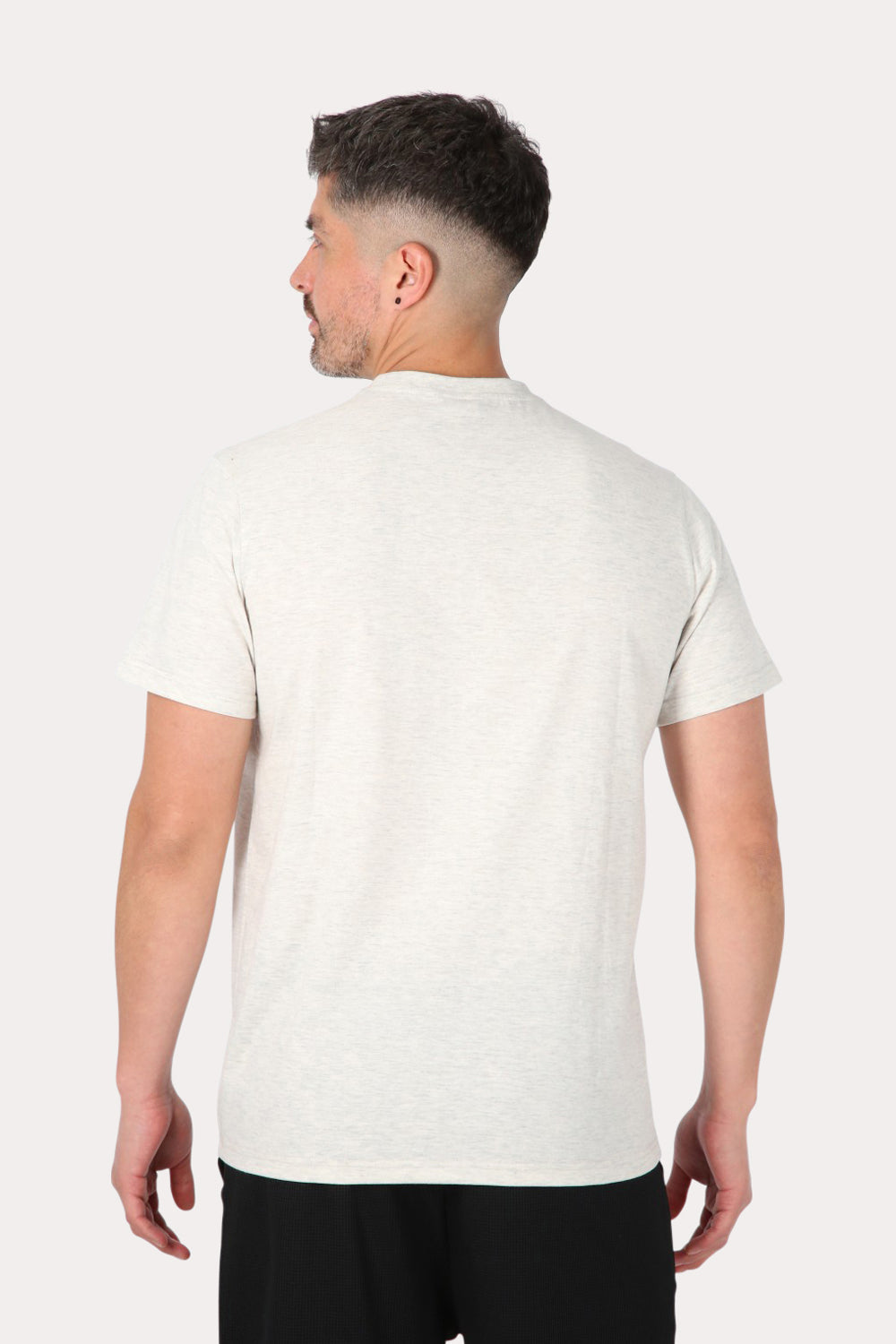 Polera Mc Básica Cumbuco Gris Gangster