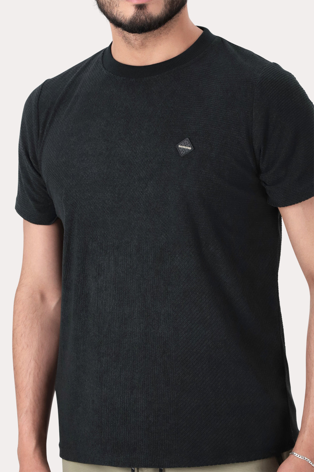 Polera Mc Jaquard Coney Negro