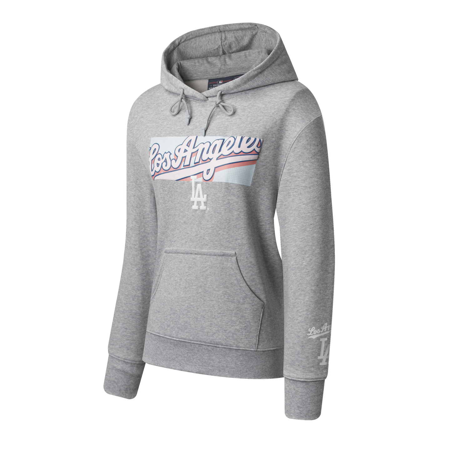 Poleron Crew MLB Hoodie Color Pop Gris