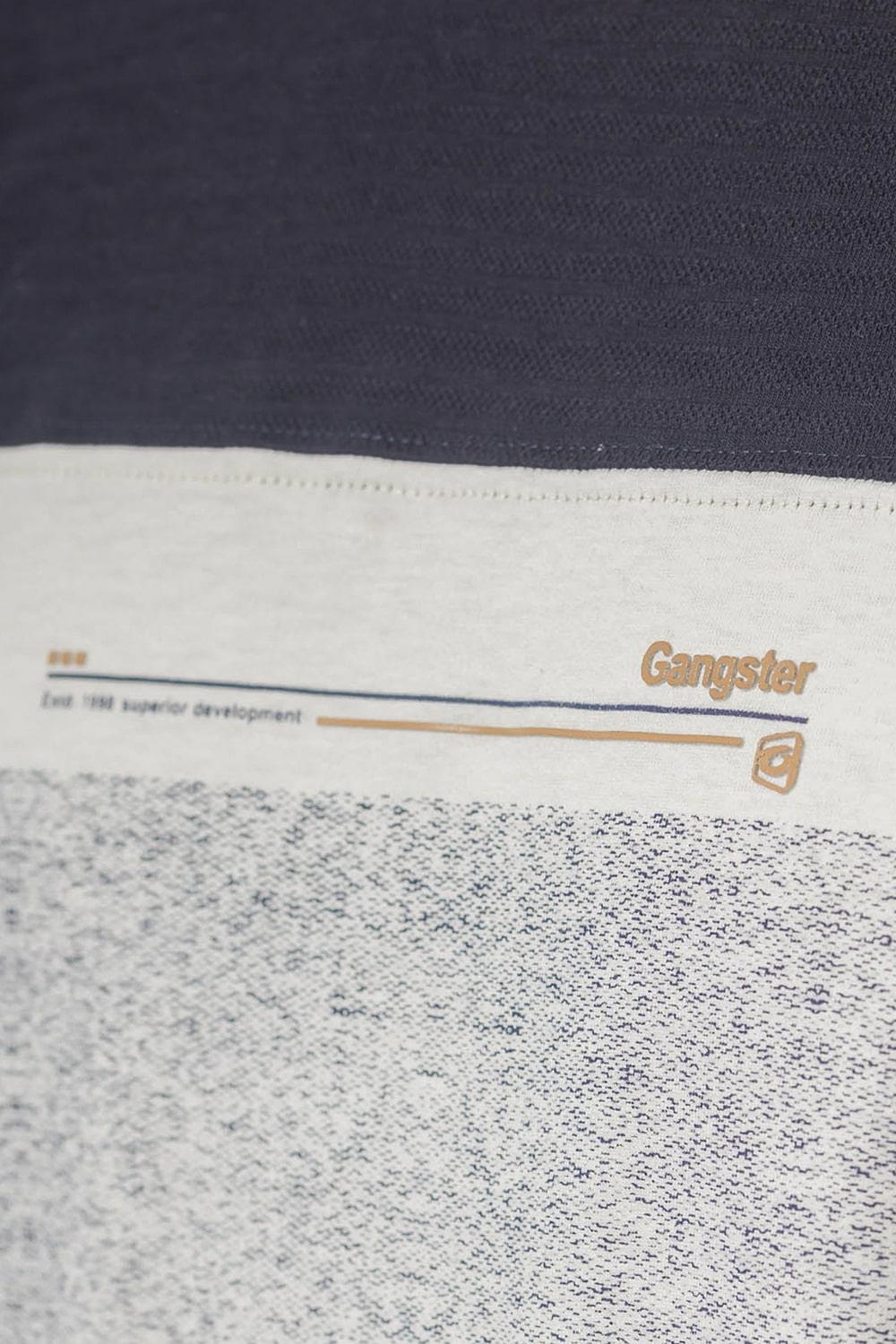 Polera Mc Especial Multistripes Azul Gangster - Gangster