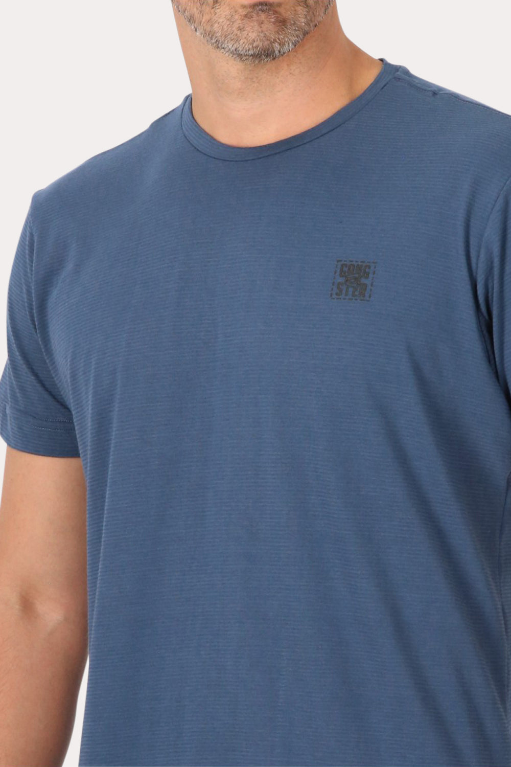 Polera Mc Especial Grossa Azul Gangster