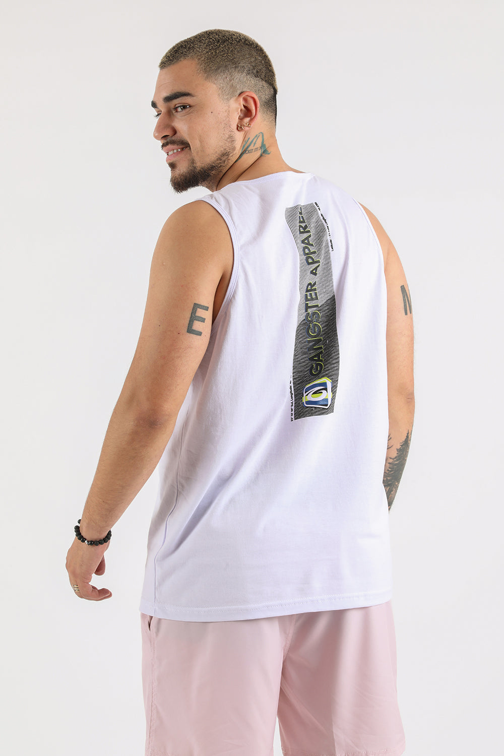 Polera Sm Zicatela Blanco Gangster