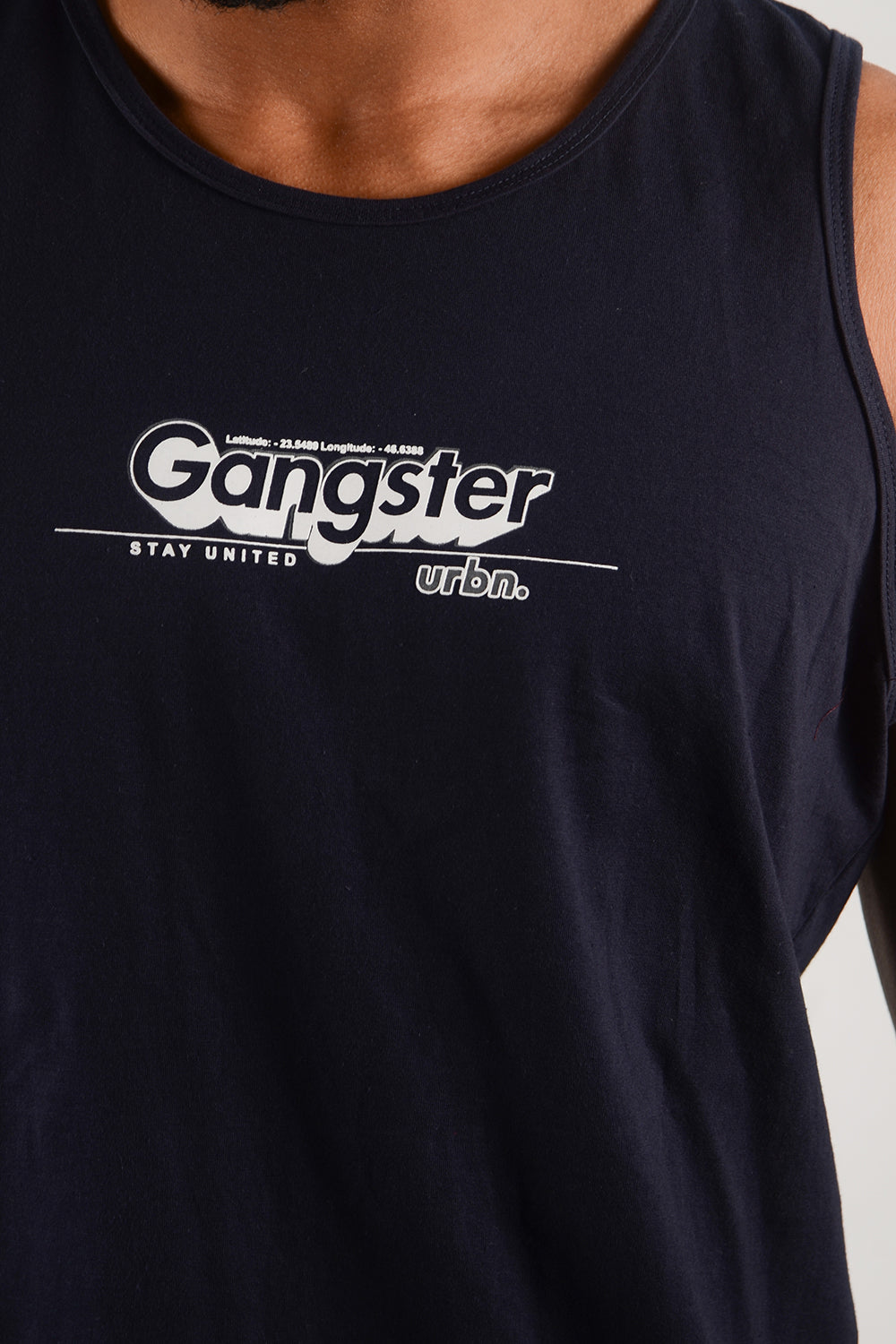 Polera Sm Urbn Azul Gangster
