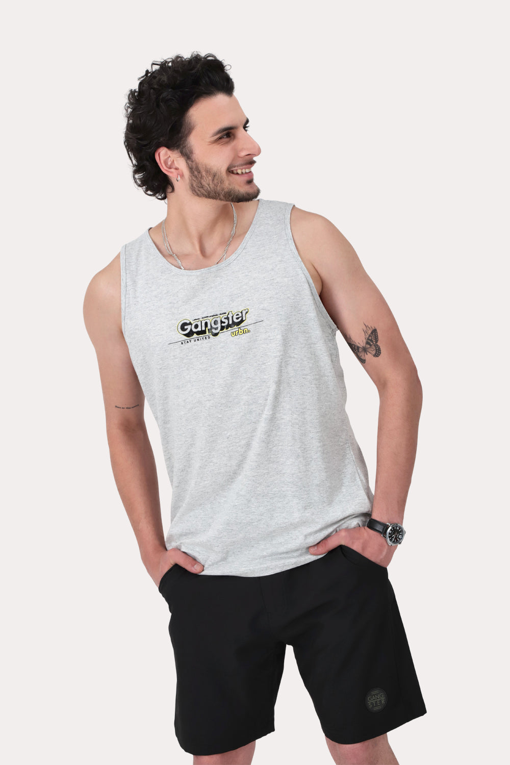 Polera Sm Urbn Gris Gangster
