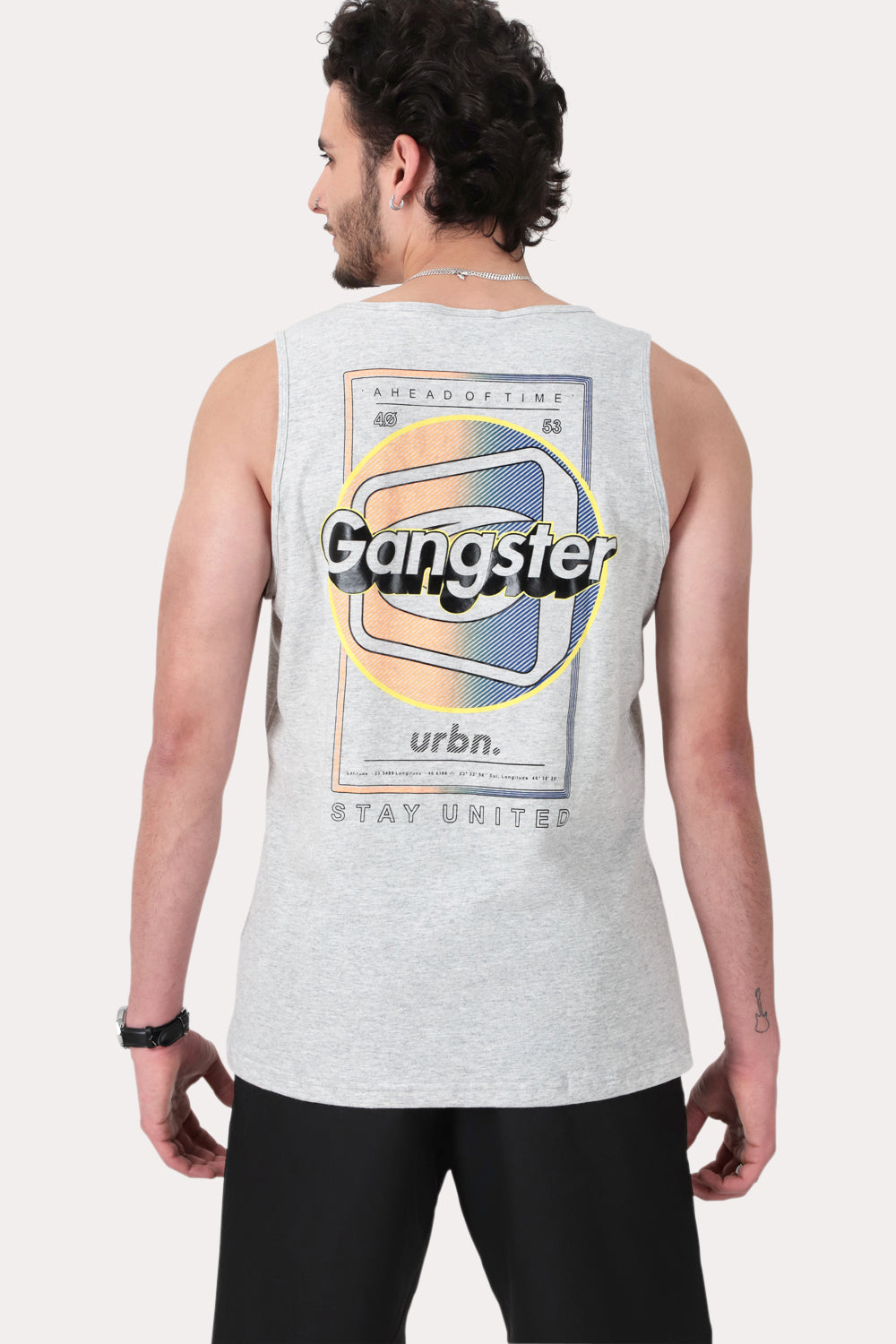 Polera Sm Urbn Gris Gangster