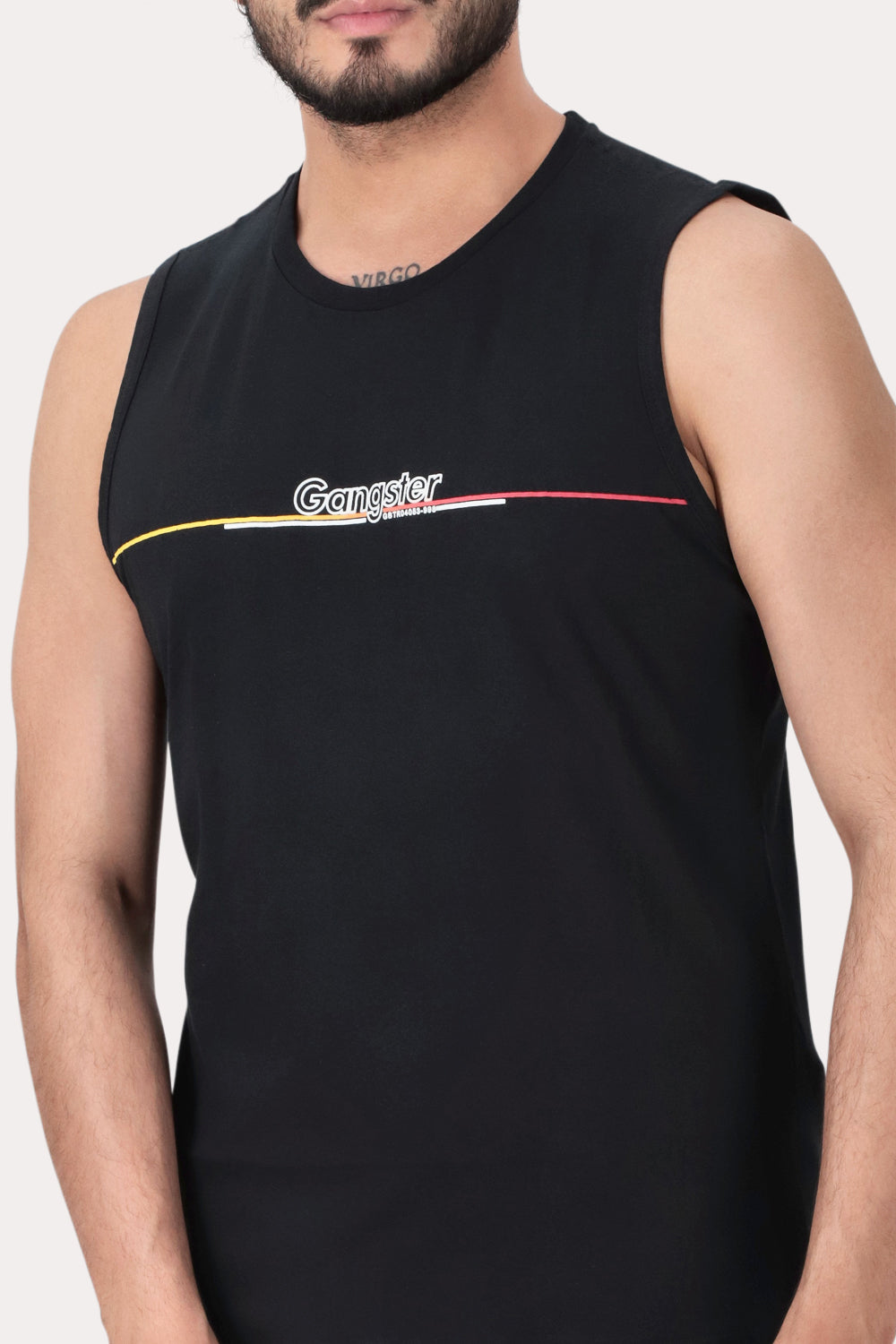 Polera Sm Sunset Negro Gangster