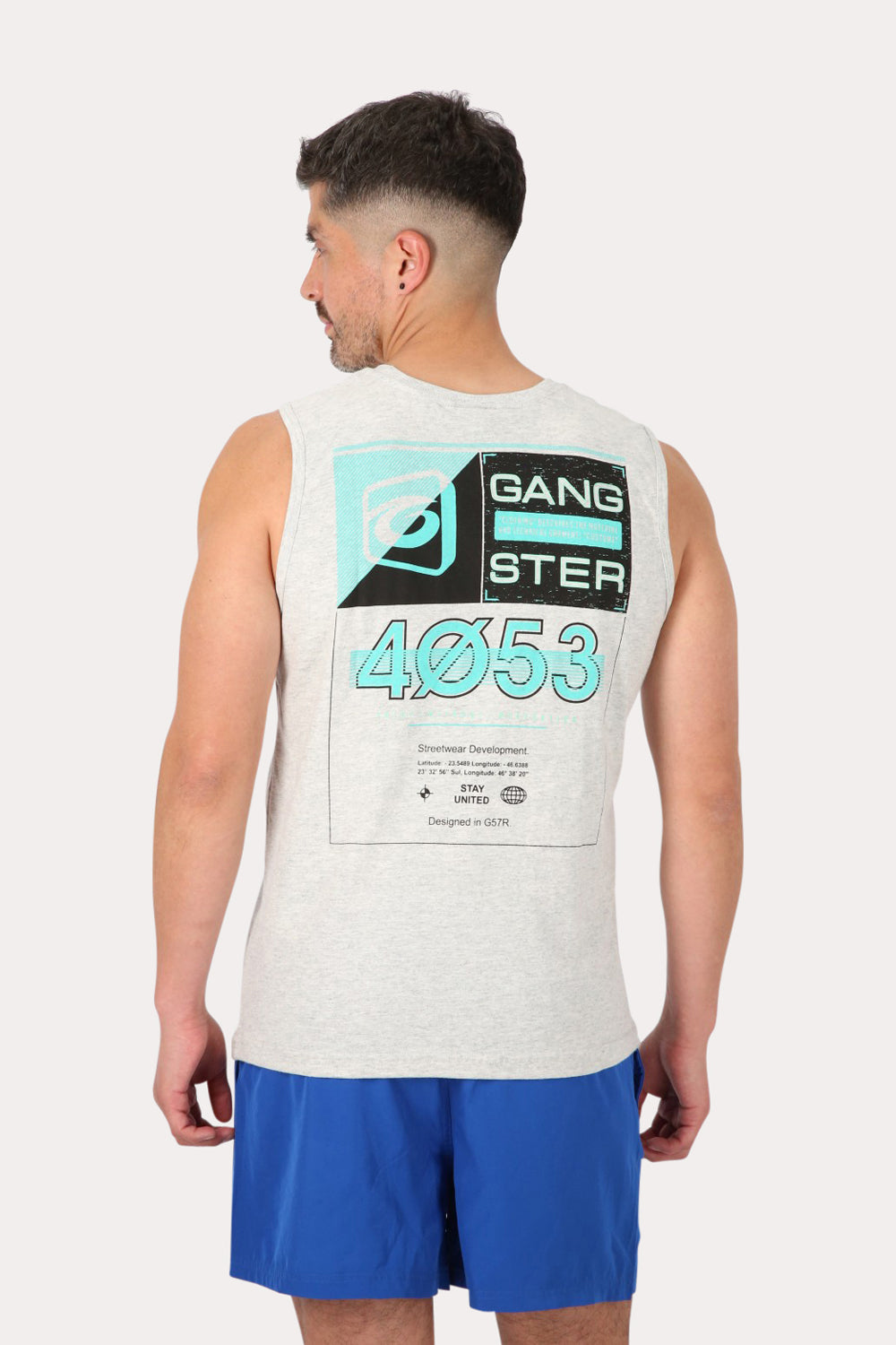 Polera Sm United Gris Gangster