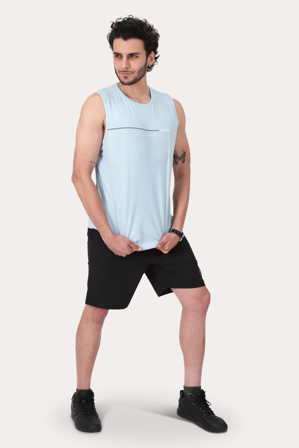 Polera Sm United Celeste Gangster