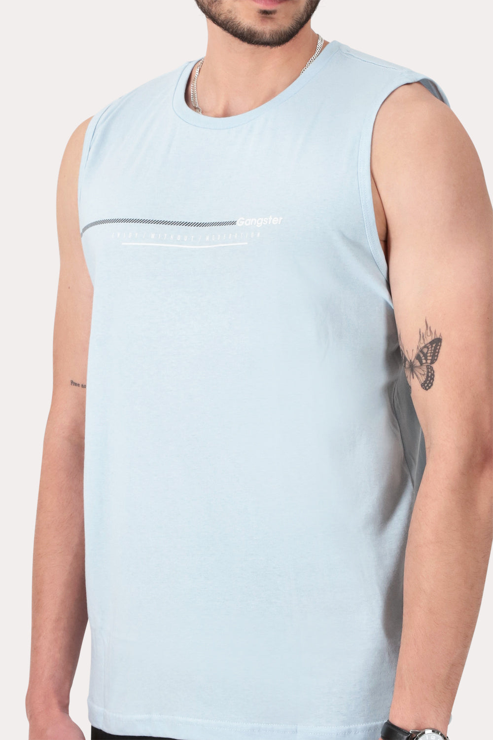 Polera Sm United Celeste Gangster