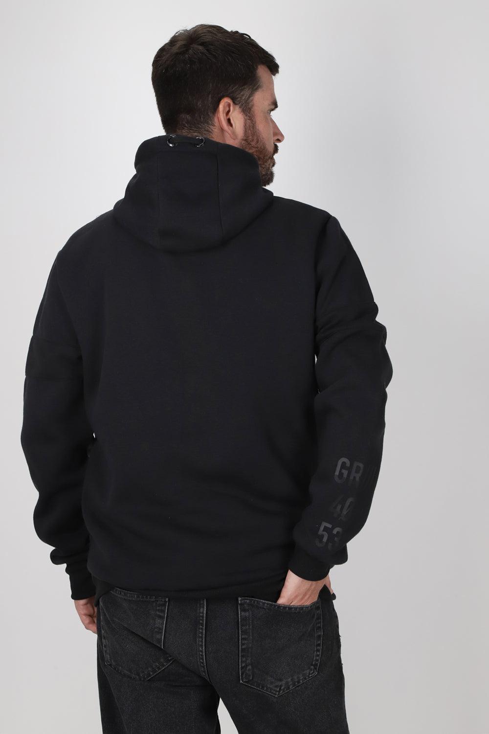 Poleron Full Zipper Hypnotic Allu Gangster - Gangster