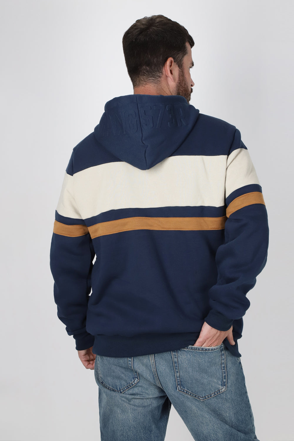 Poleron Hoodie Bliss Azul Gangster