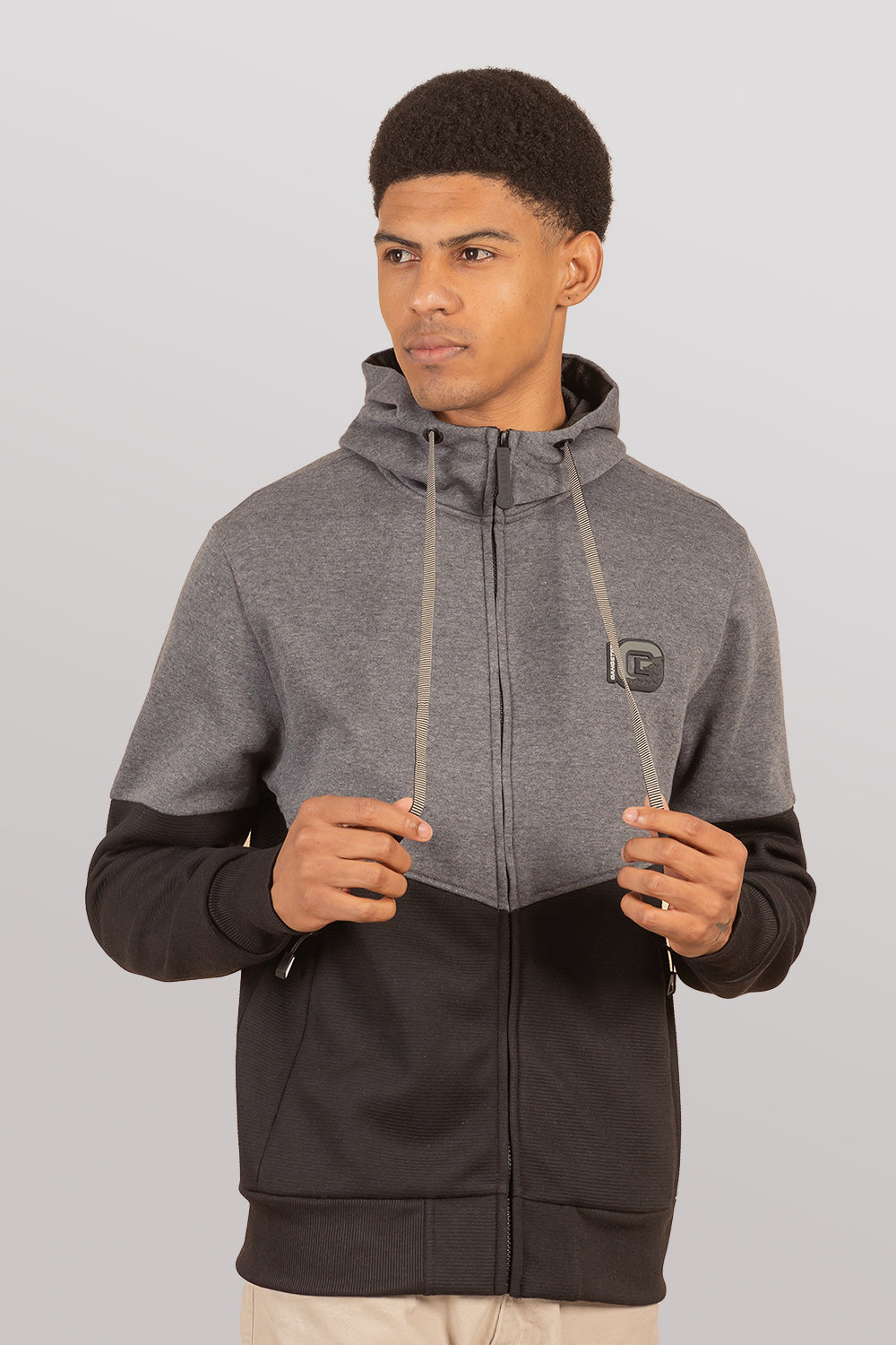 Poleron Full Zipper Clever Negro Gangster