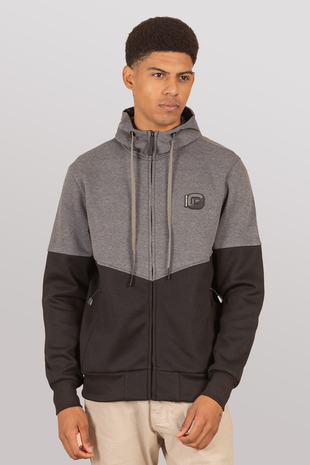 Poleron Full Zipper Clever Negro Gangster