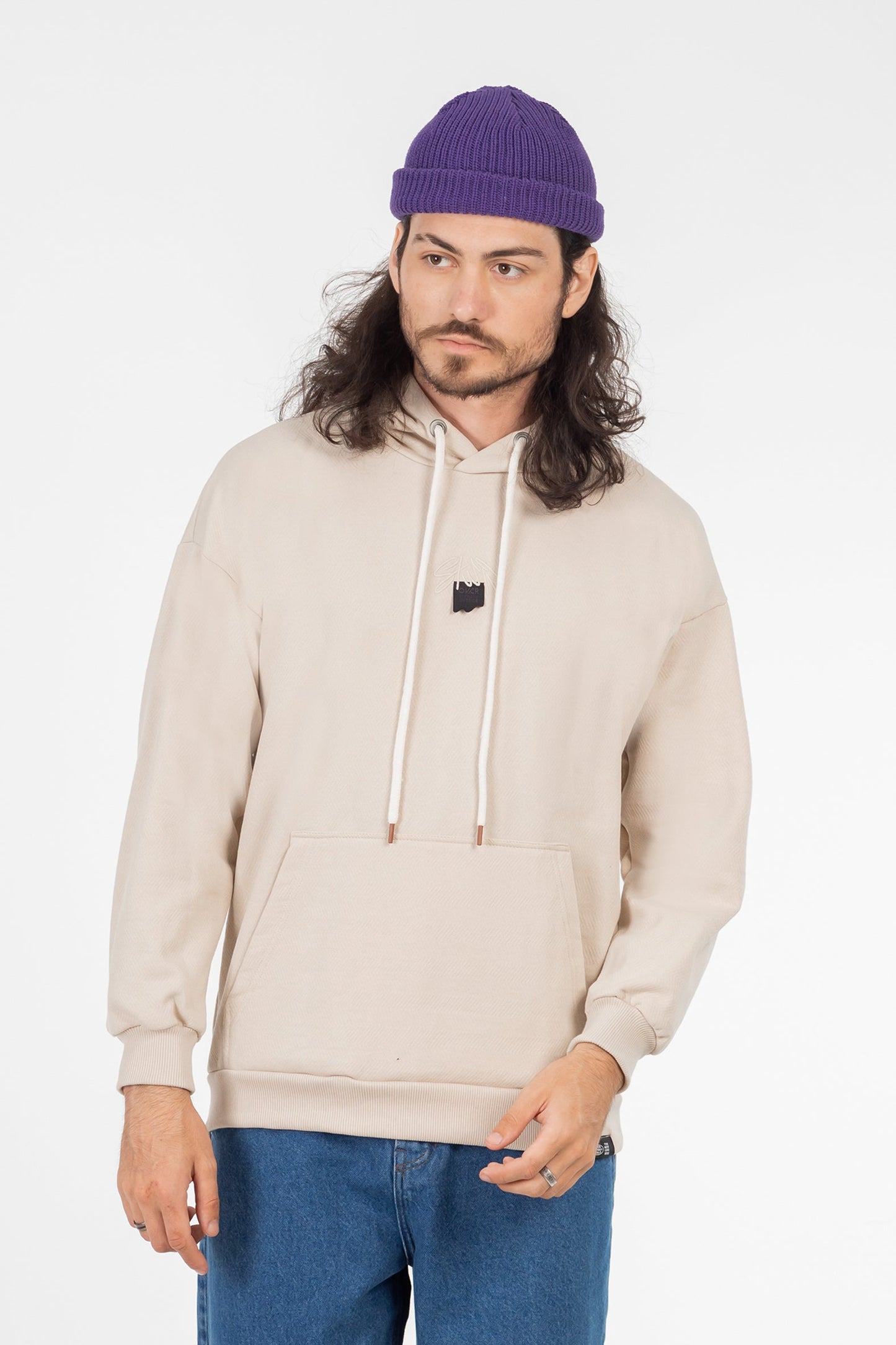 Poleron Hoodie Fleece Clean Arena Overcore