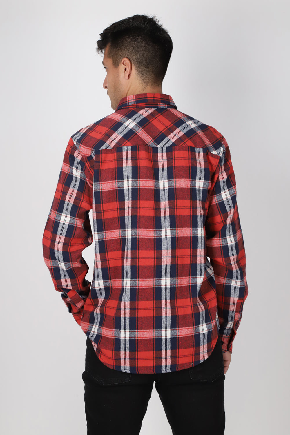 Camisa Franela ML Fireside Rojo Gangster