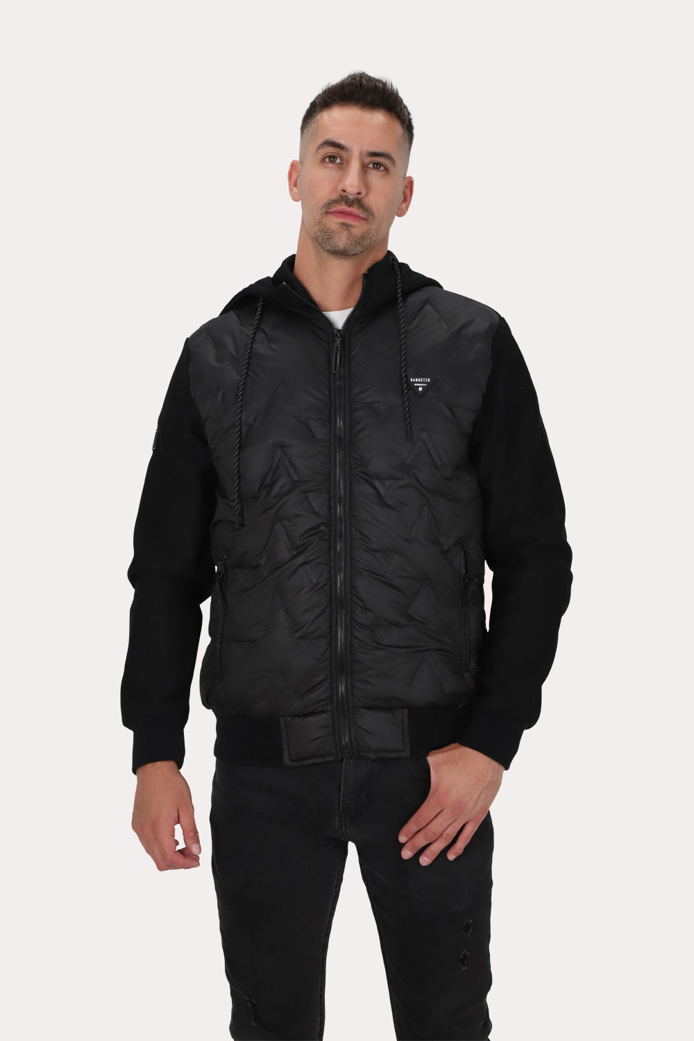Chaqueta Hibridas Loom Negro Gangster