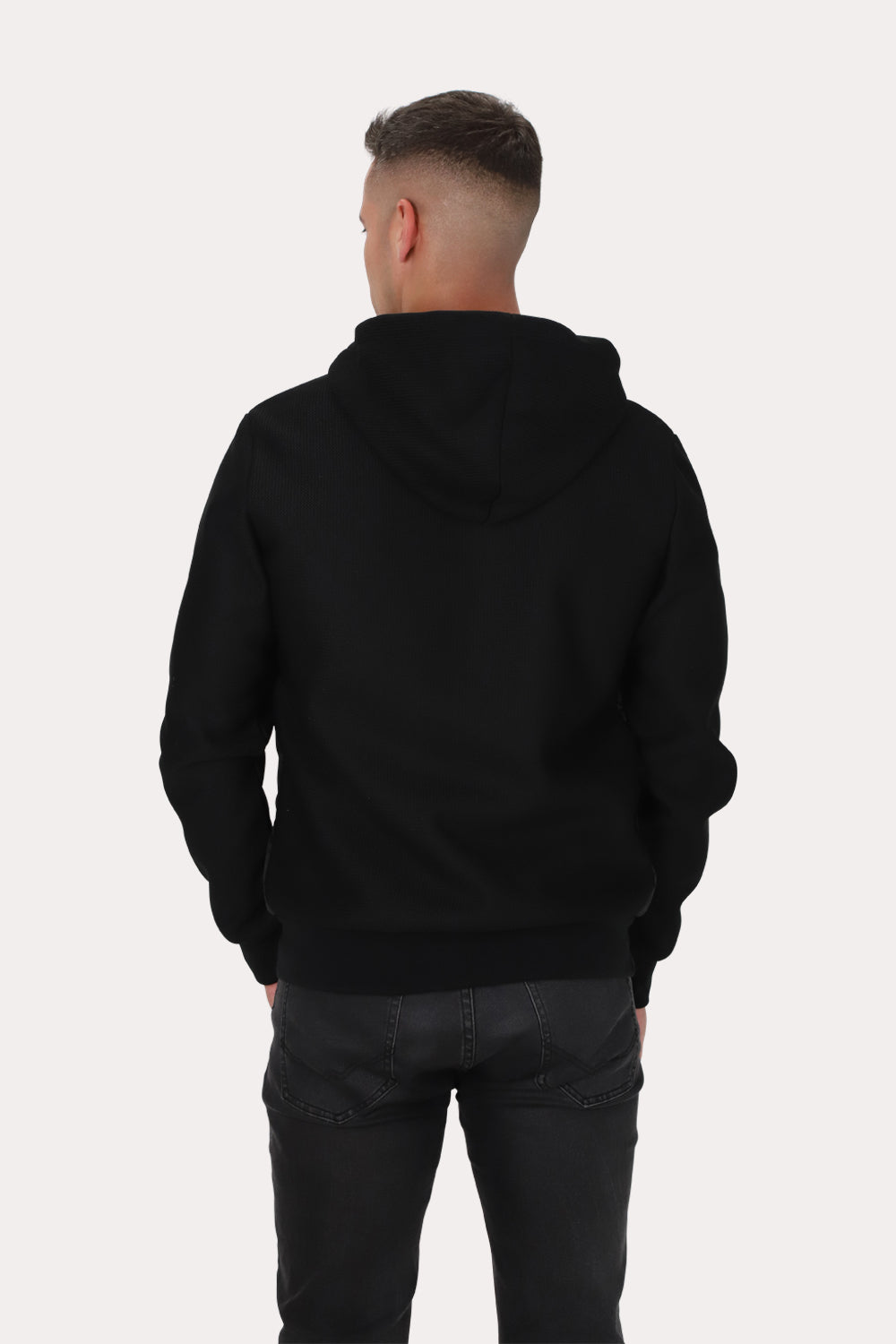 Chaqueta Hibridas Loom Negro Gangster