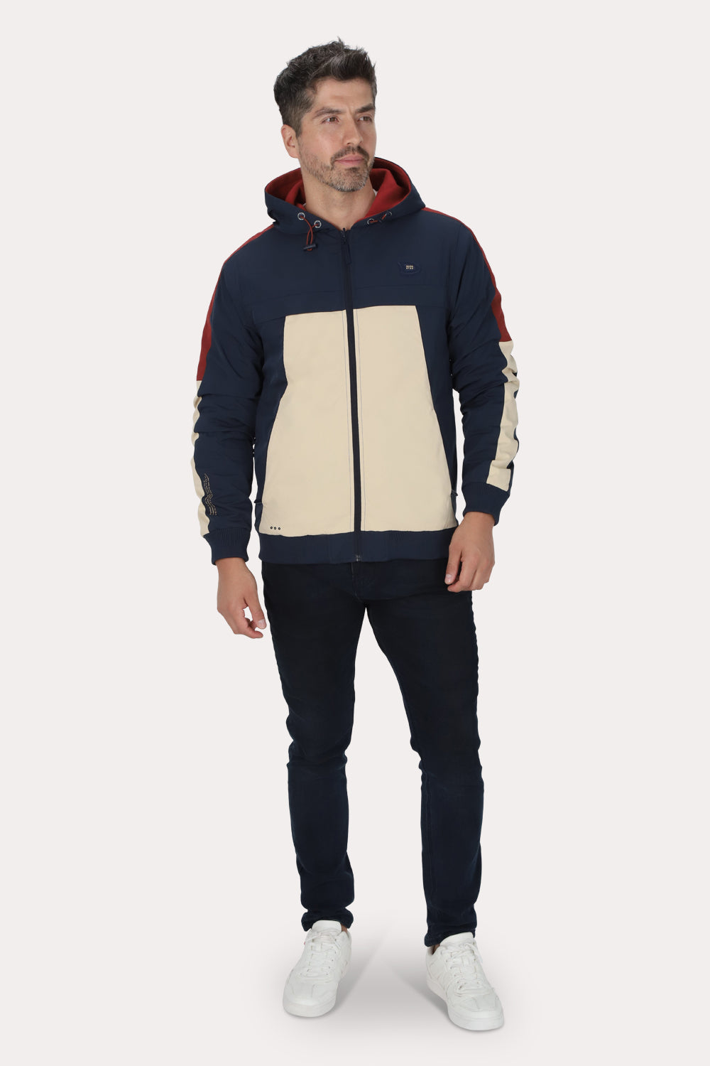 Cortaviento Reversible Twist Azul Marino Gangster