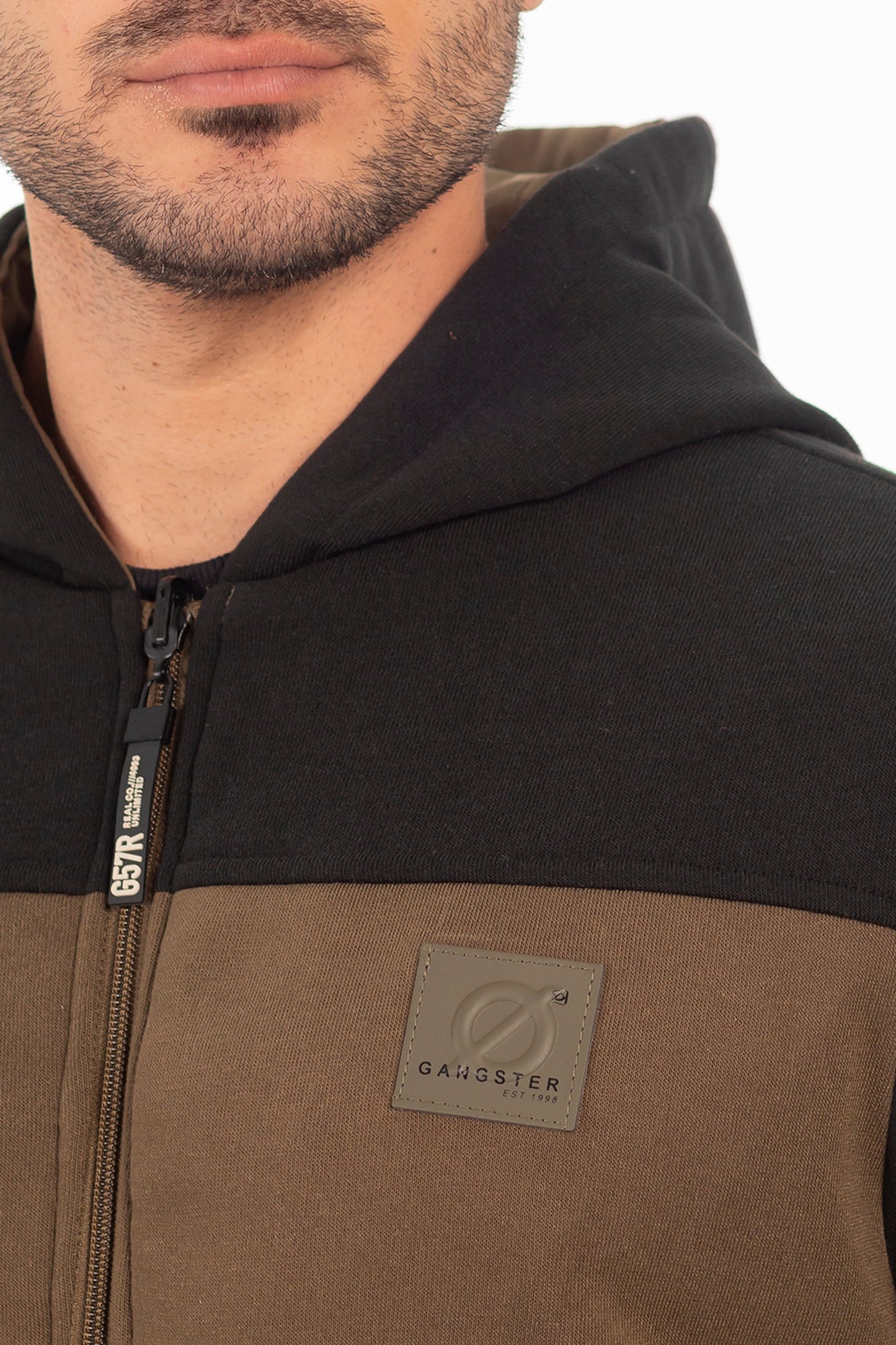 Cortaviento Reversible Flip Grafito Gangster