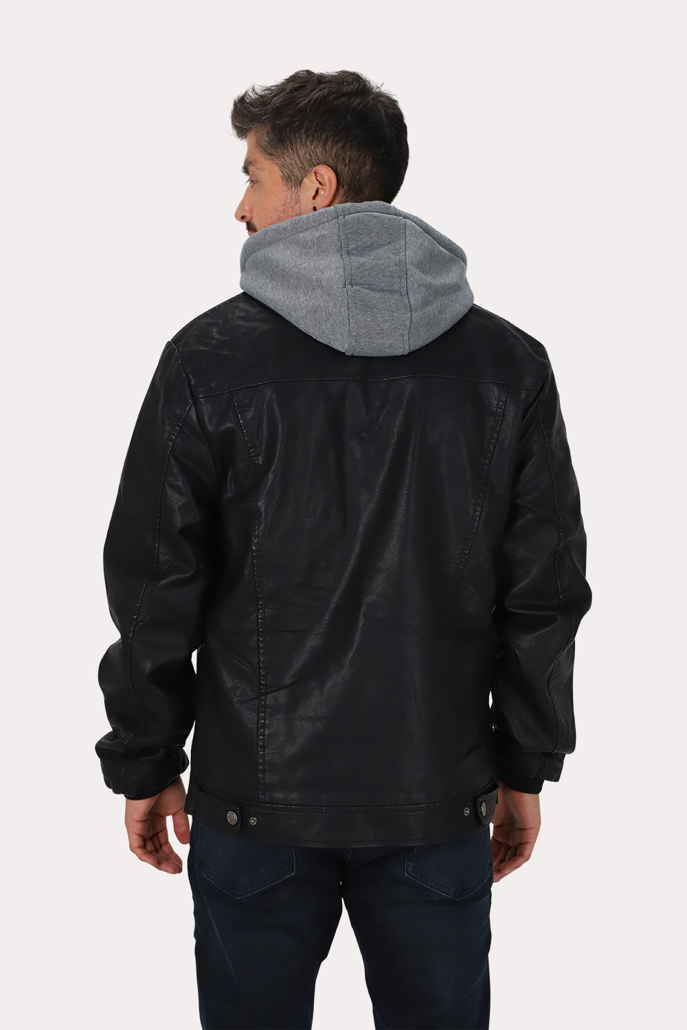 Chaqueta Pu Highway Negro Gangster