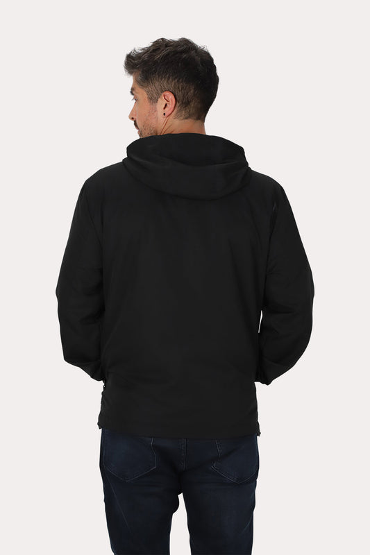 Cortaviento Flurry Negro Gangster