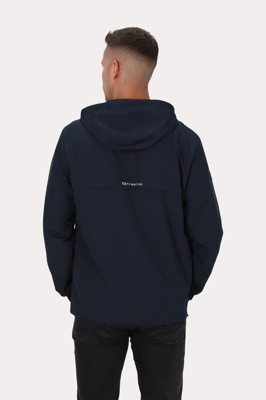 Cortaviento Breeze Azul Marino Gangster