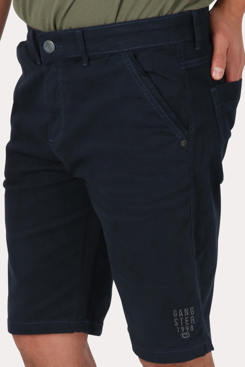 Short Bermuda Canvas Rest Negro Gangster