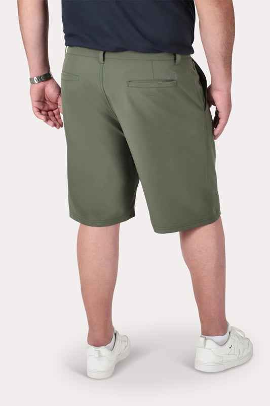 Bermuda Elasticado Hall Negro