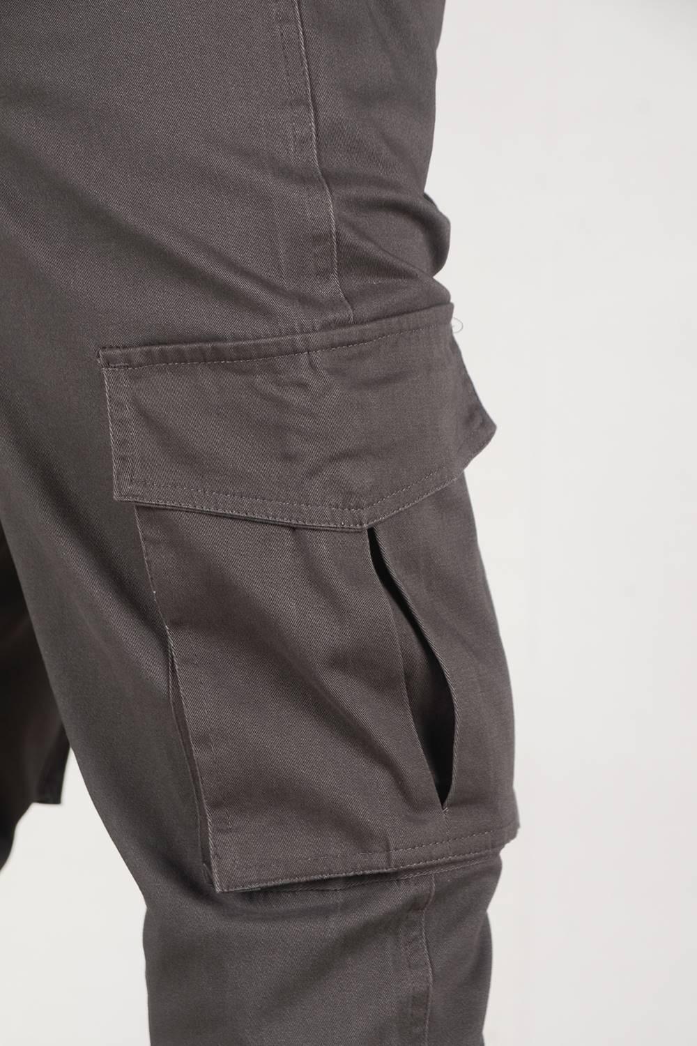Pantalon Jogger Canvas Tradicional Gris Gangster - Gangster