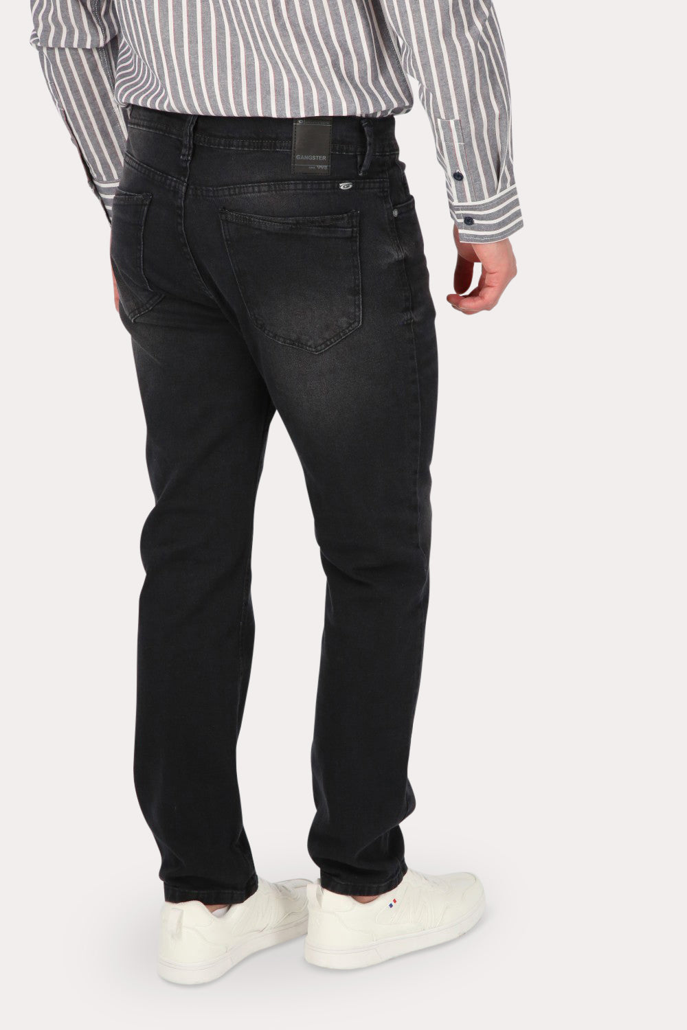 Pantalon Denim 0 Negro Gangster
