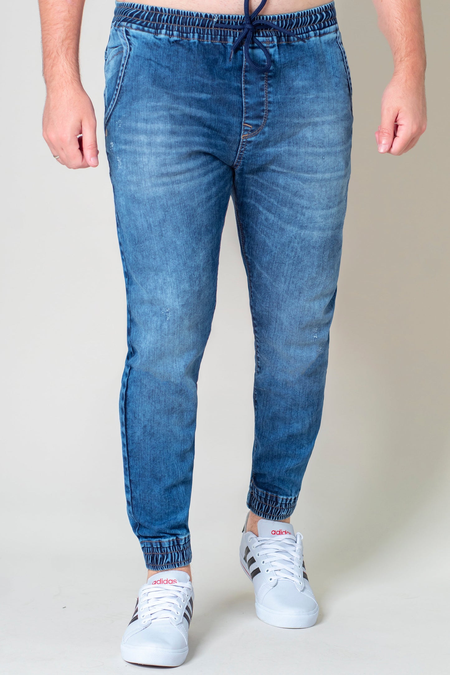 Pantalon Jogger Denim 0 Azul Gangster
