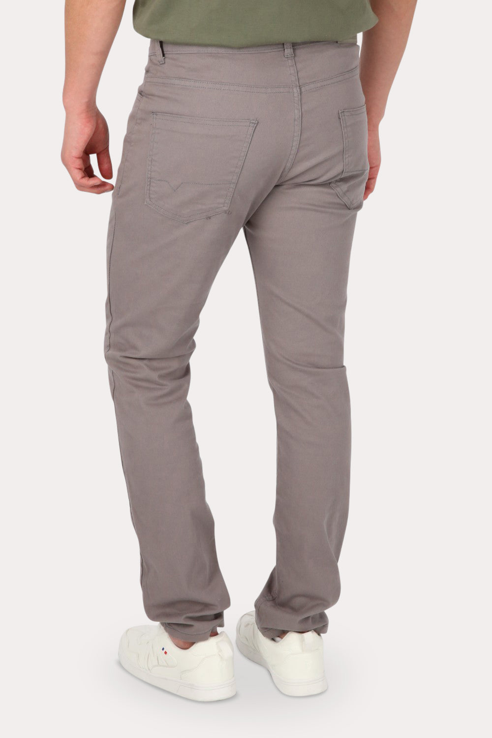 Pantalon Canvas Liso 0 Gris Gangster