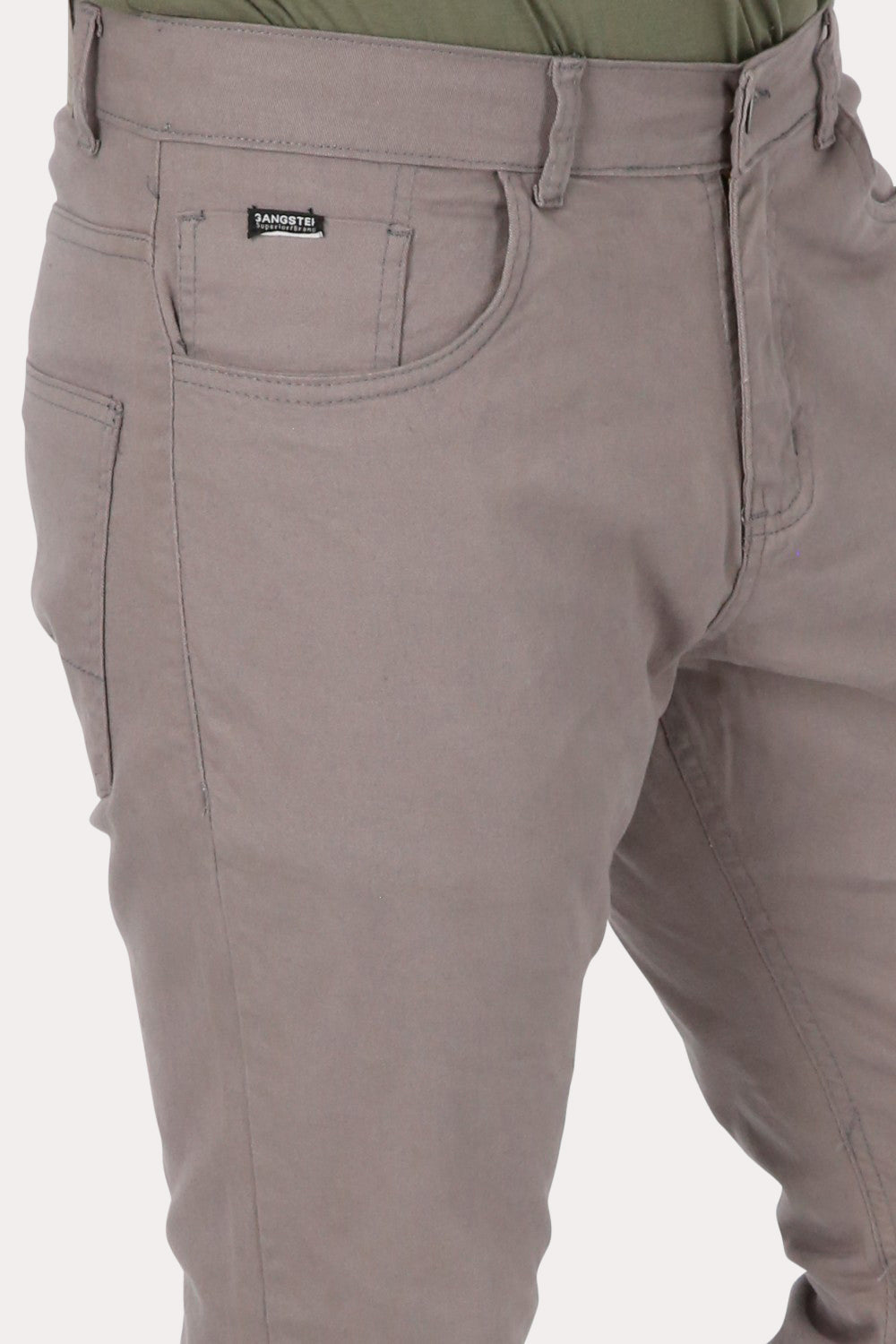 Pantalon Canvas Liso 0 Gris Gangster