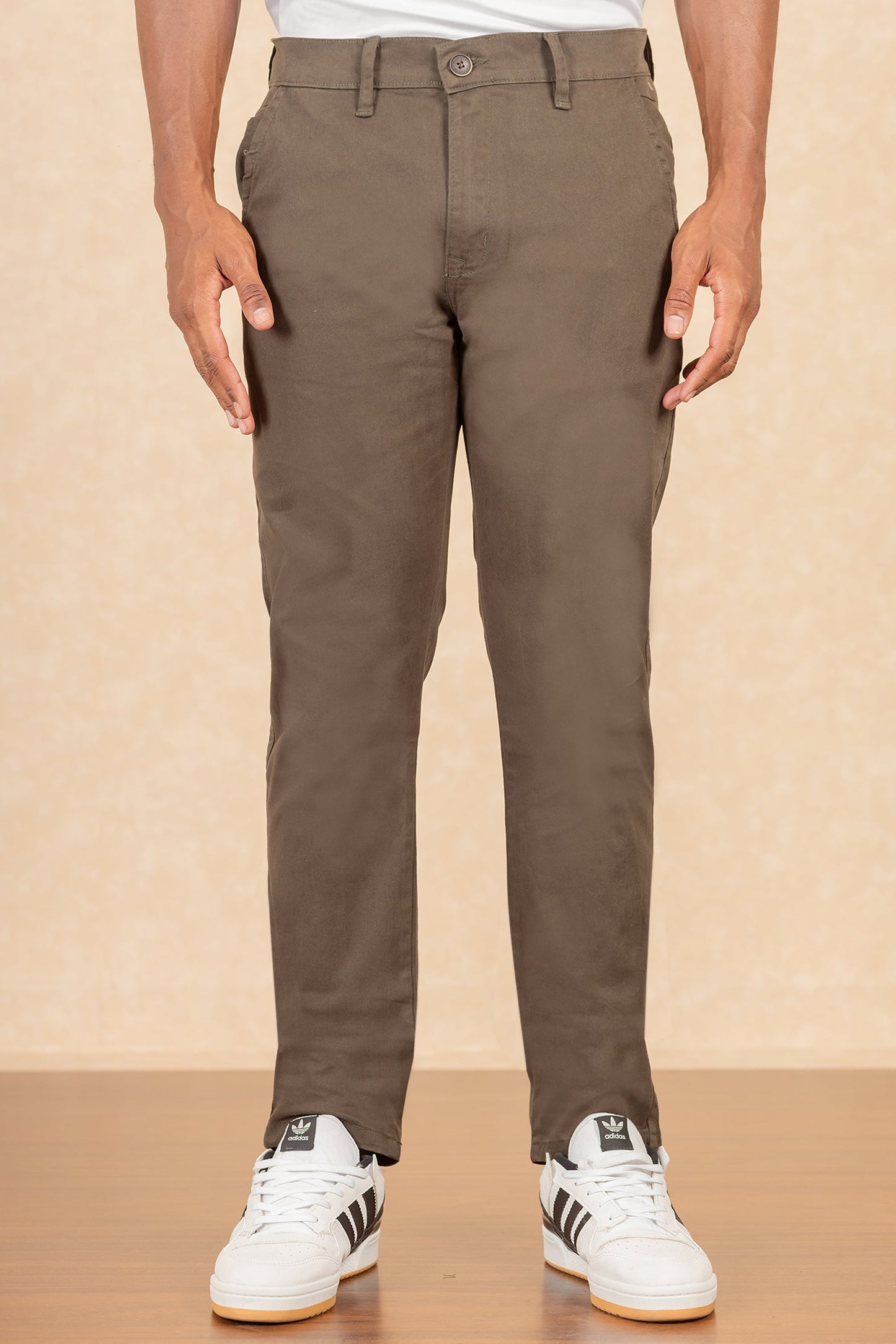 Pantalon Canvas Liso 0 VerdeGangster