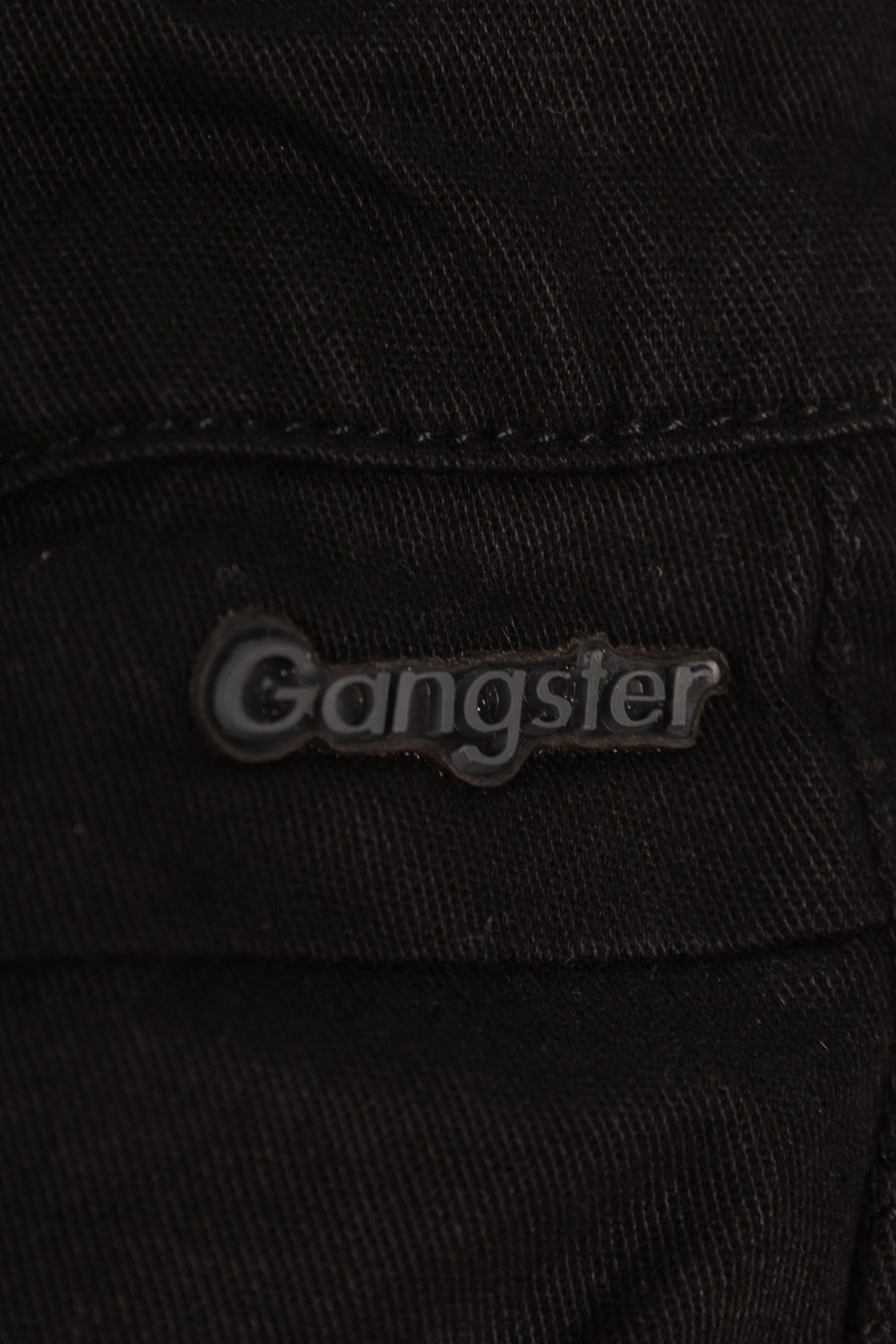 Pantalon Jogger Canvas 1 Negro Gangster