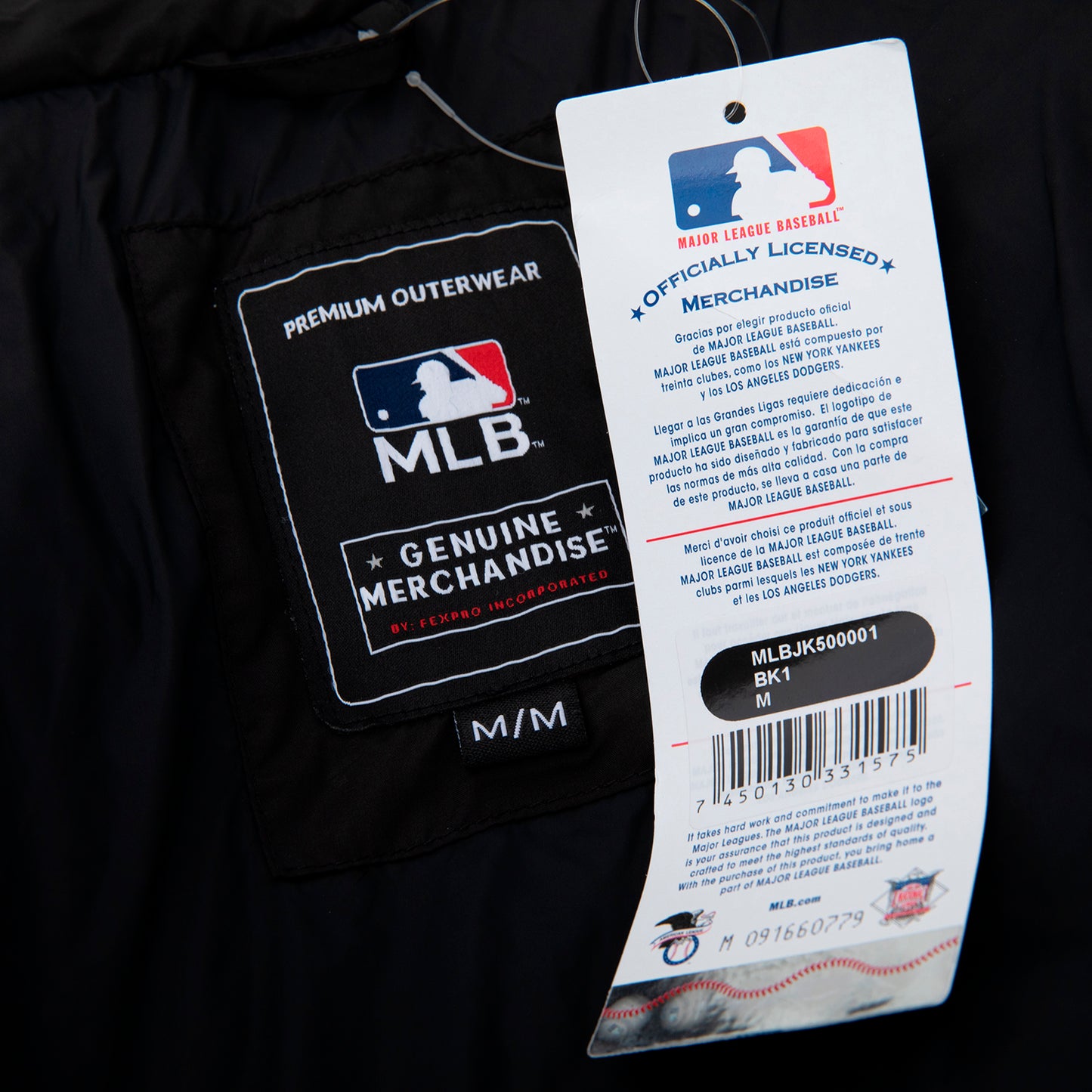 Parka MLB Yankees Negro The Label Company