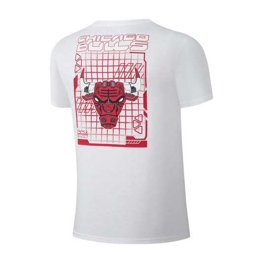Polera NBA Chicago Bulls Citywave Blanco