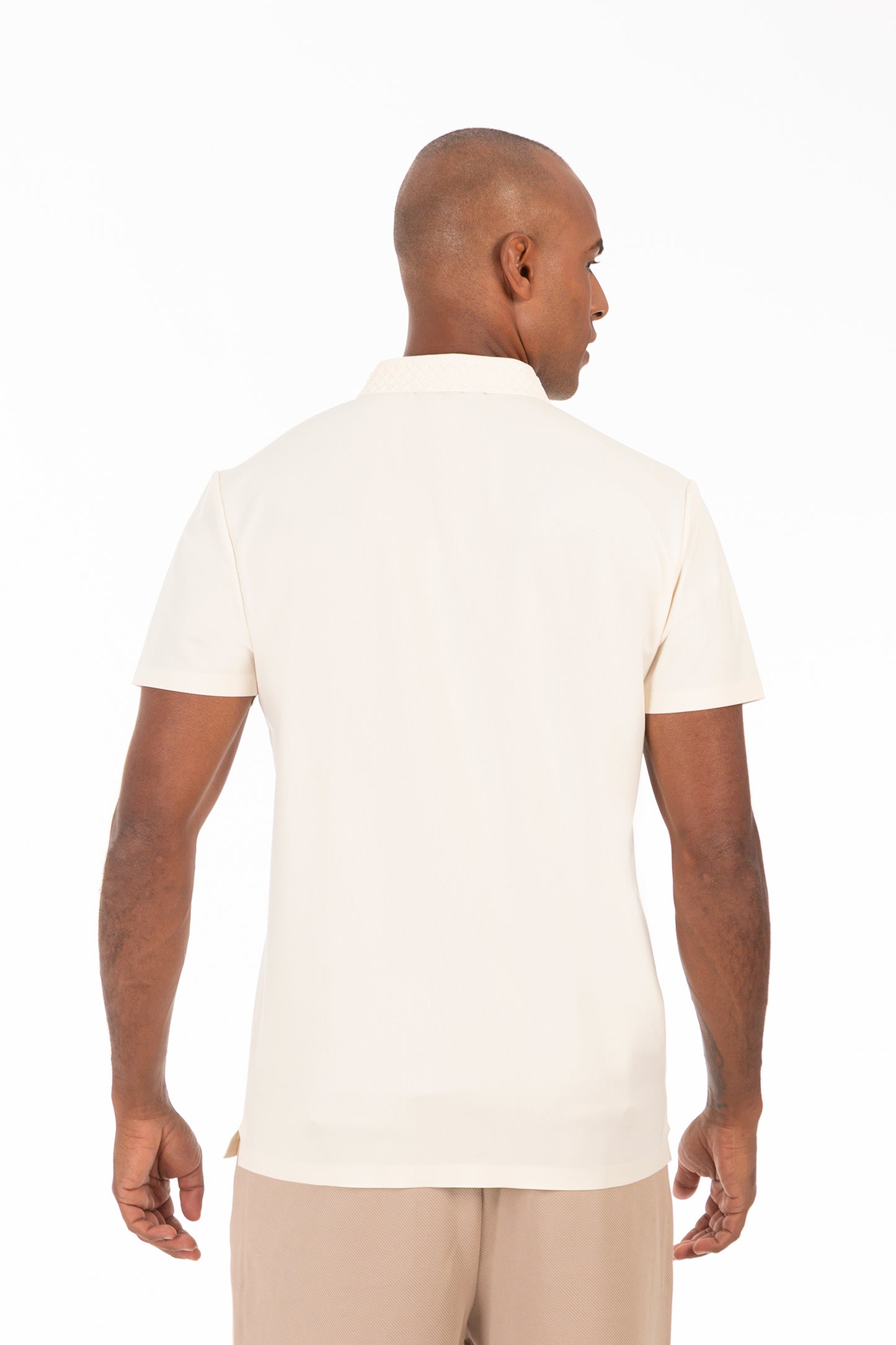 Polera Polo Poliamida Rockway Beige