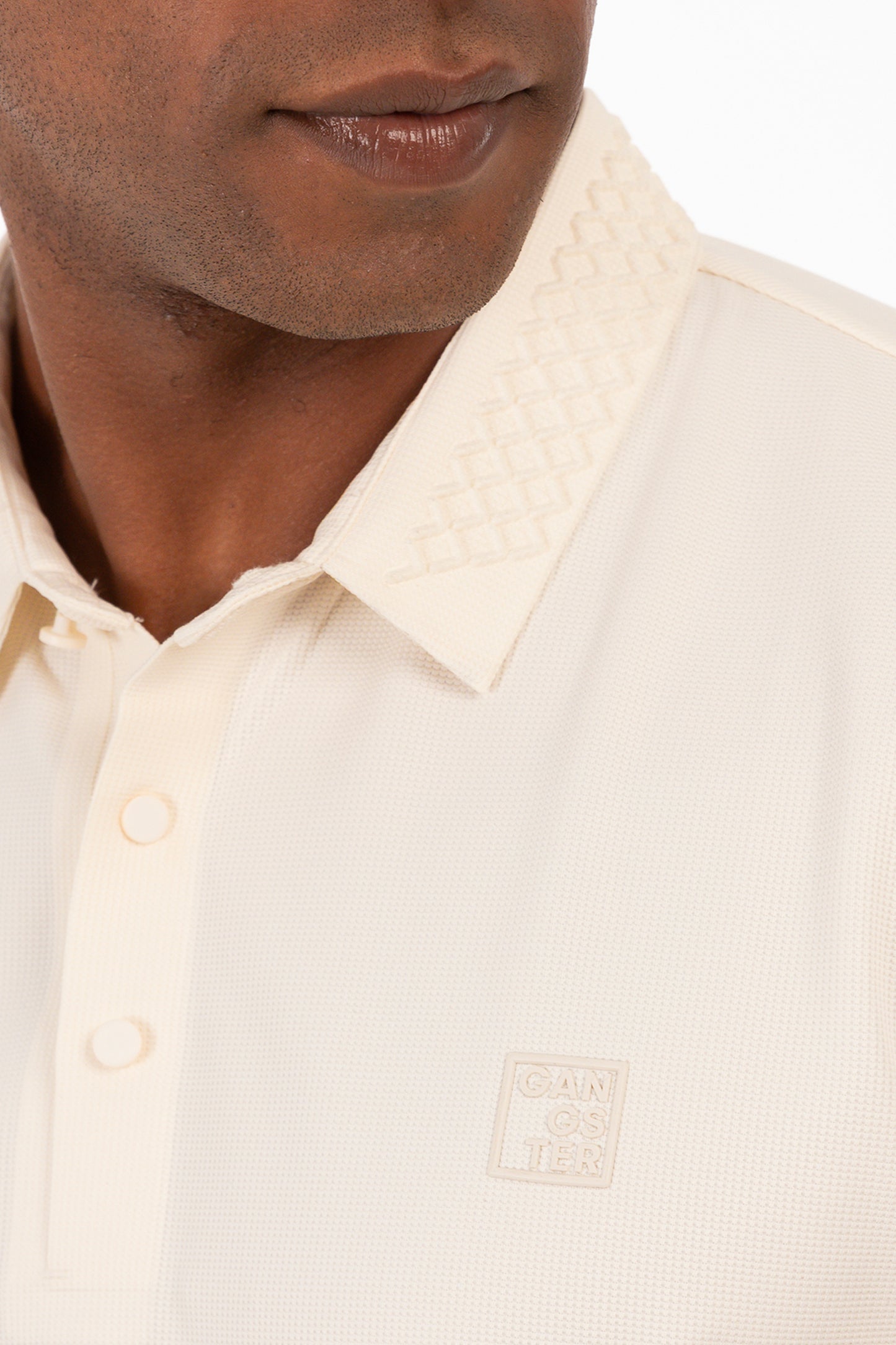 Polera Polo Poliamida Rockway Beige