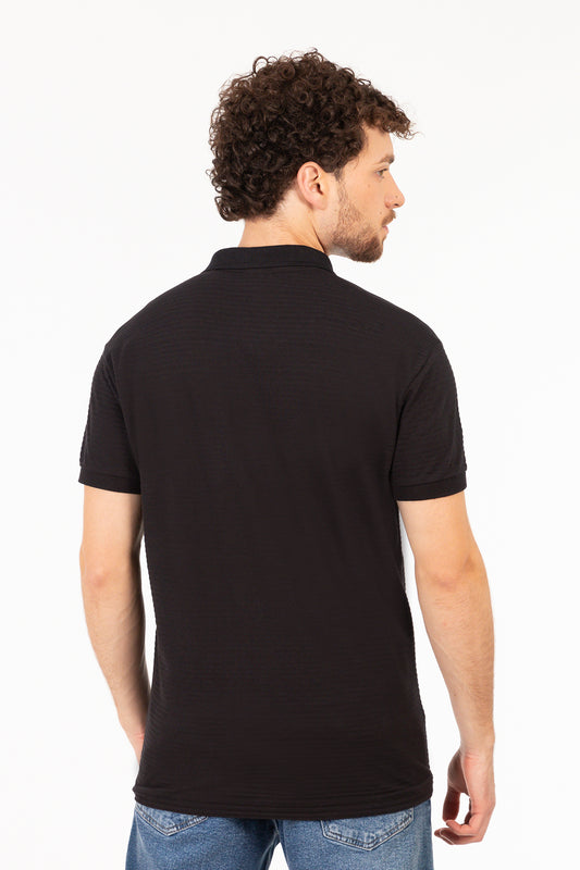 Polera Polo Pershing Negro