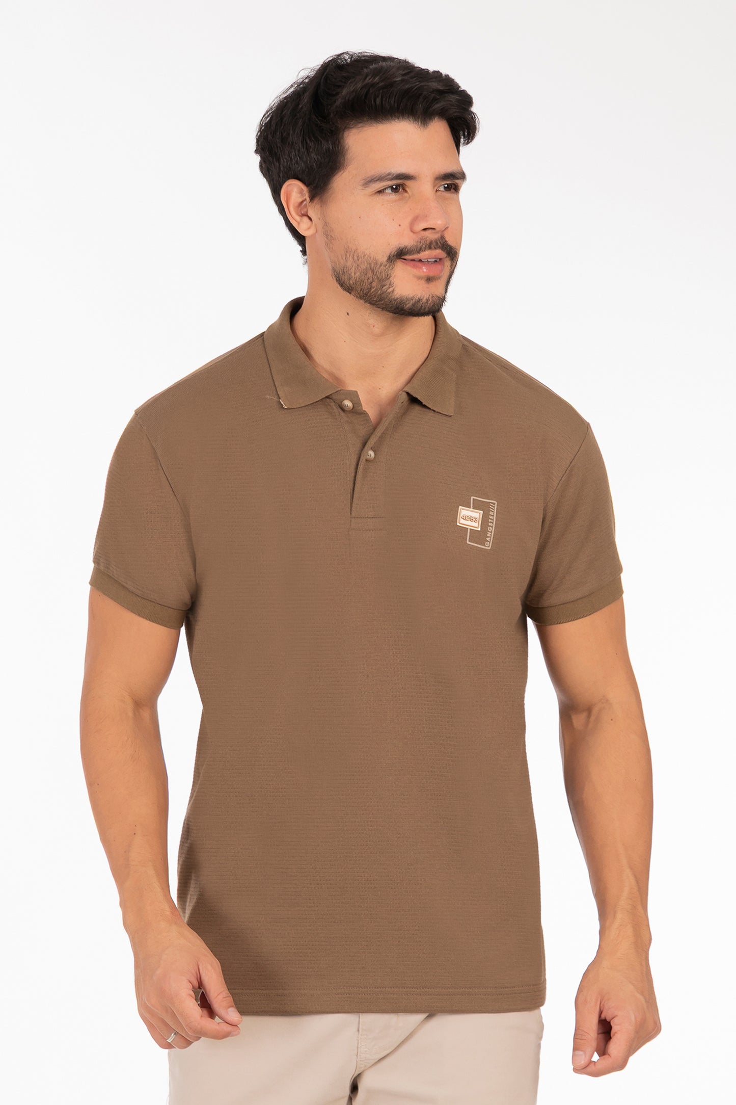 Polera Polo Gallery Marron