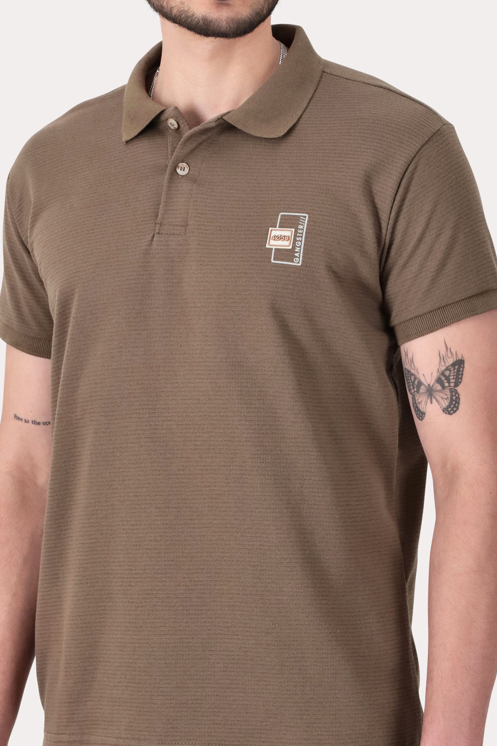 Polera Polo Gallery Marron