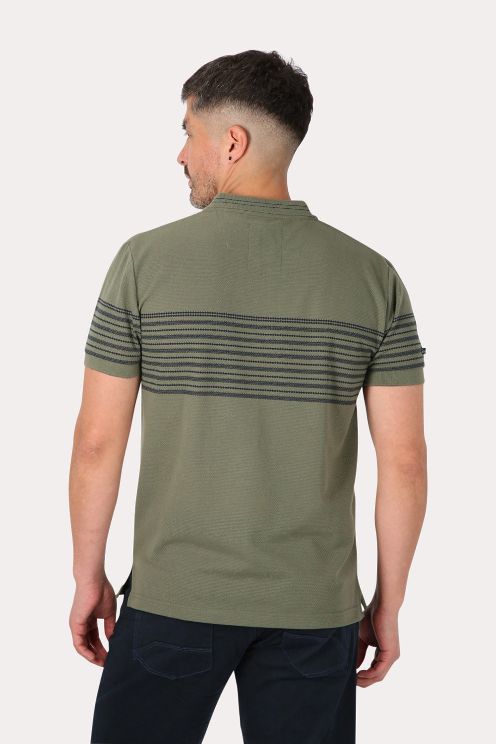 Polera Mc Polo Yard Dye Ace Verde Gangster