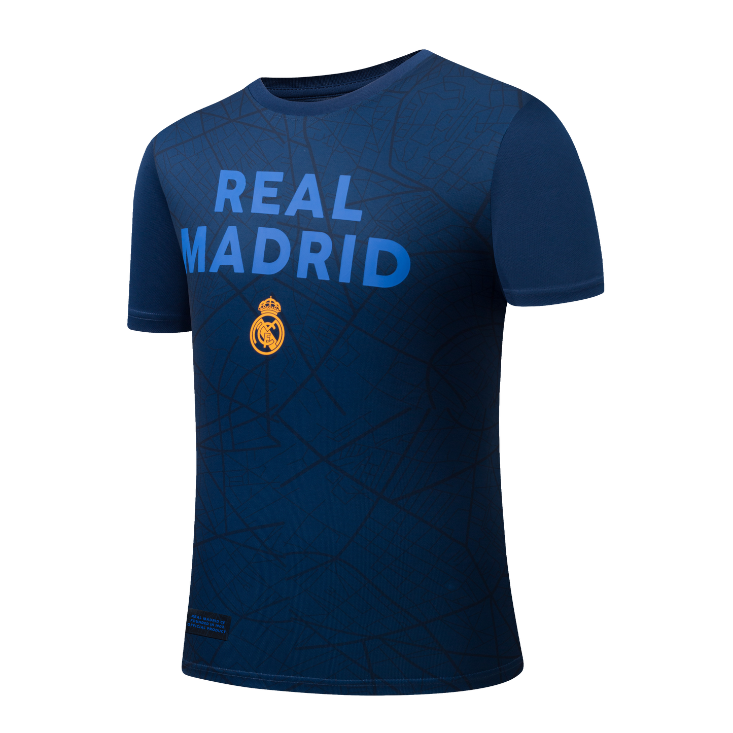 Polera Real Madrid Cities Azul